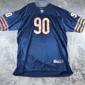 Julius Peppers Reebok Blue and Orange Men's Jersey